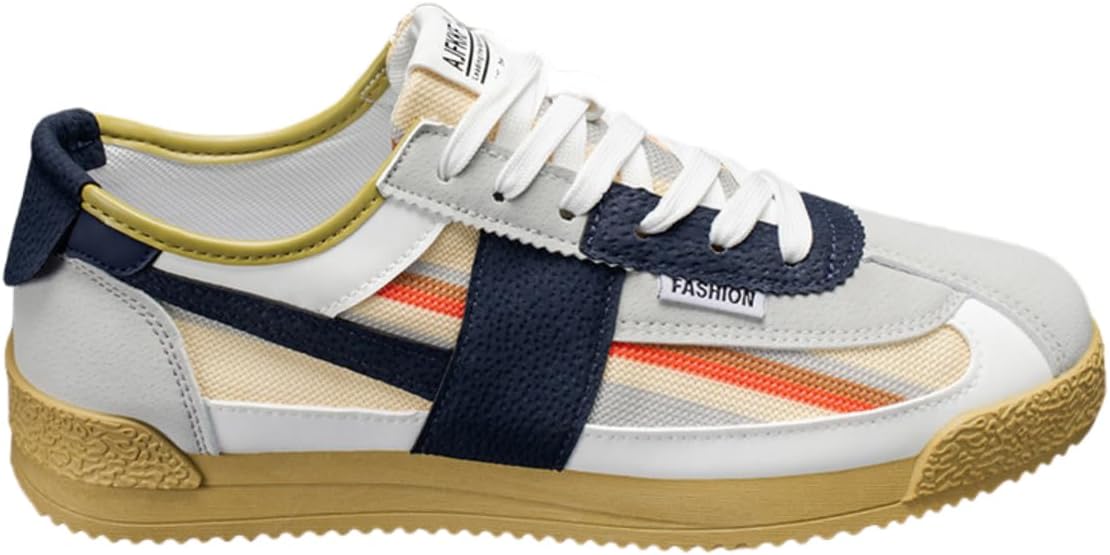 

Мужские кроссовки с цветными блоками, легкие спортивные, нескользящие, повседневные, дышащие сетчатые для ходьбы Lexamen, синий