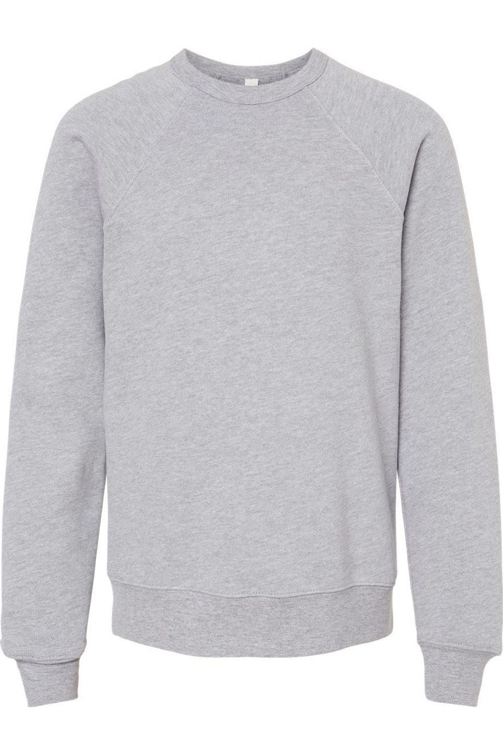 

BELLA + CANVAS Молодежный флисовый свитшот, Athletic Heather