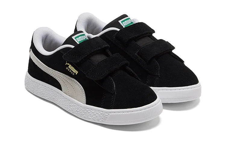 PUMA Классические удобные устойчивые к истиранию низкие детские скейтерские кроссовки black white kids — фото 3