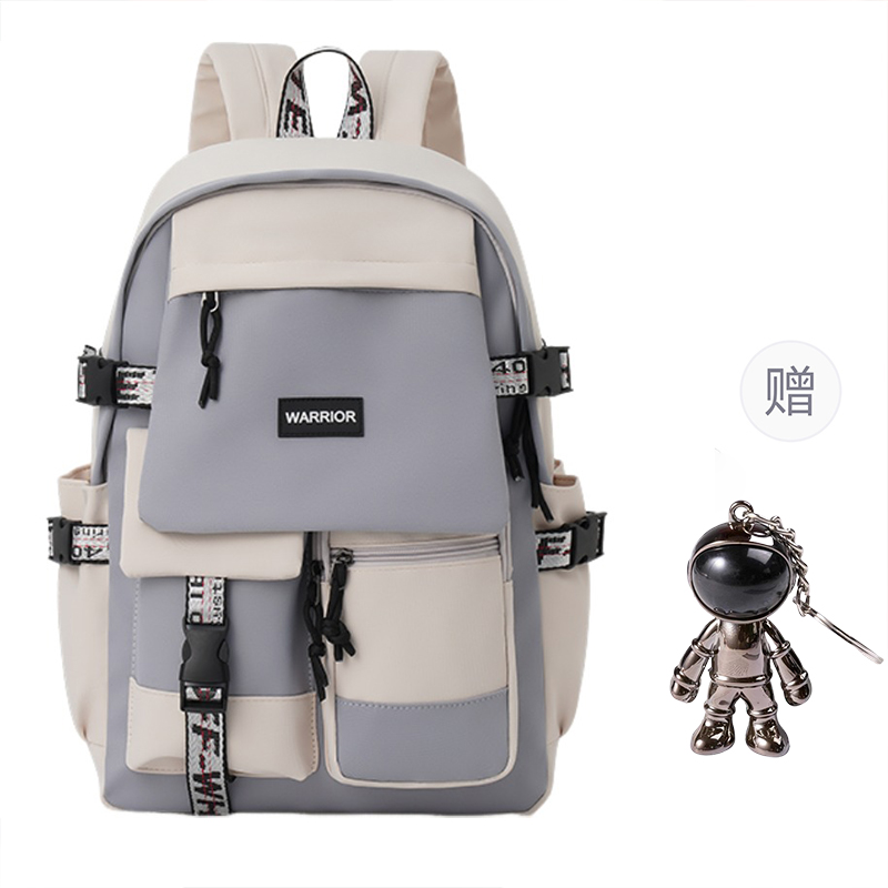 

WARRIOR Нейлоновый рюкзак унисекс разноцветный, Gray White[Astronaut Charm]