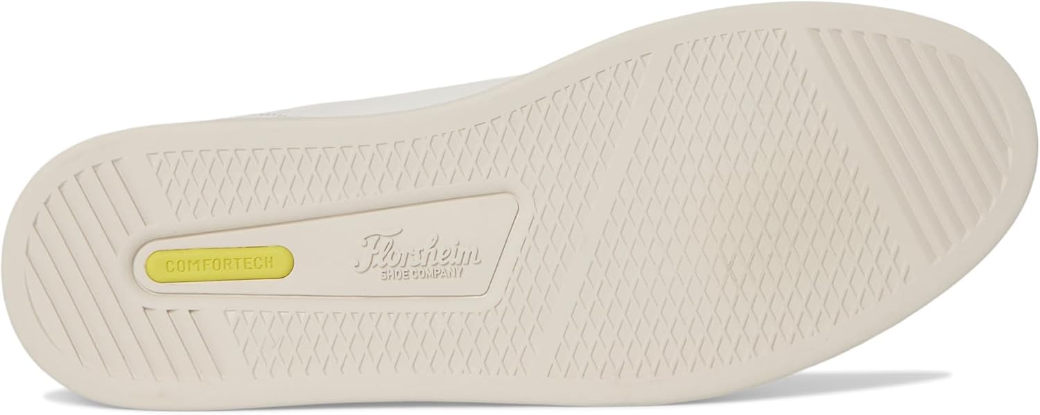 Мужские слипоны Florsheim Monopoli с эластичной шнуровкой от носка до пятки, Cream — фото 3