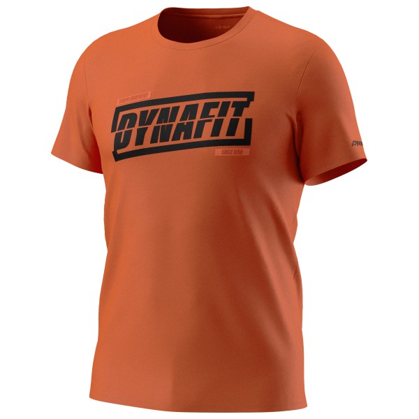 

Футболка из хлопка с рисунком Dynafit, мультиколор