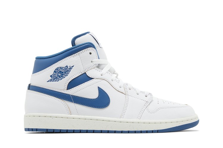 

Кроссовки Air Jordan 1 Mid, белый, Серый, Кроссовки Air Jordan 1 Mid, белый