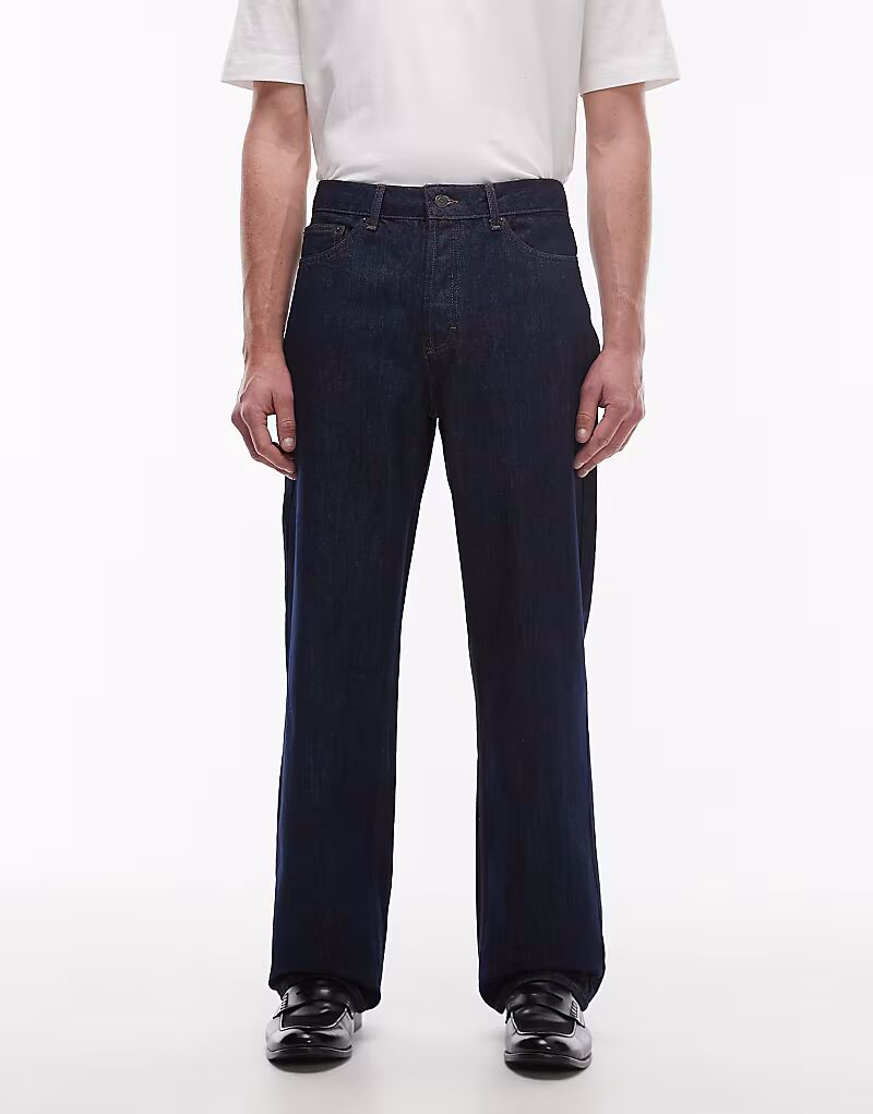 

Жесткие мешковатые джинсы Topman в сыром виде