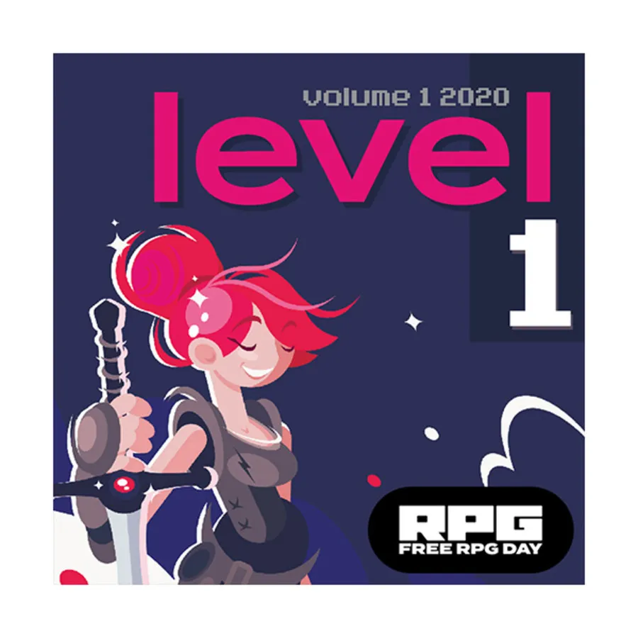 

Level 1 Vol. 1 (Free RPG Day 2020), Role Playing Games (9th Level Games), мягкая обложка