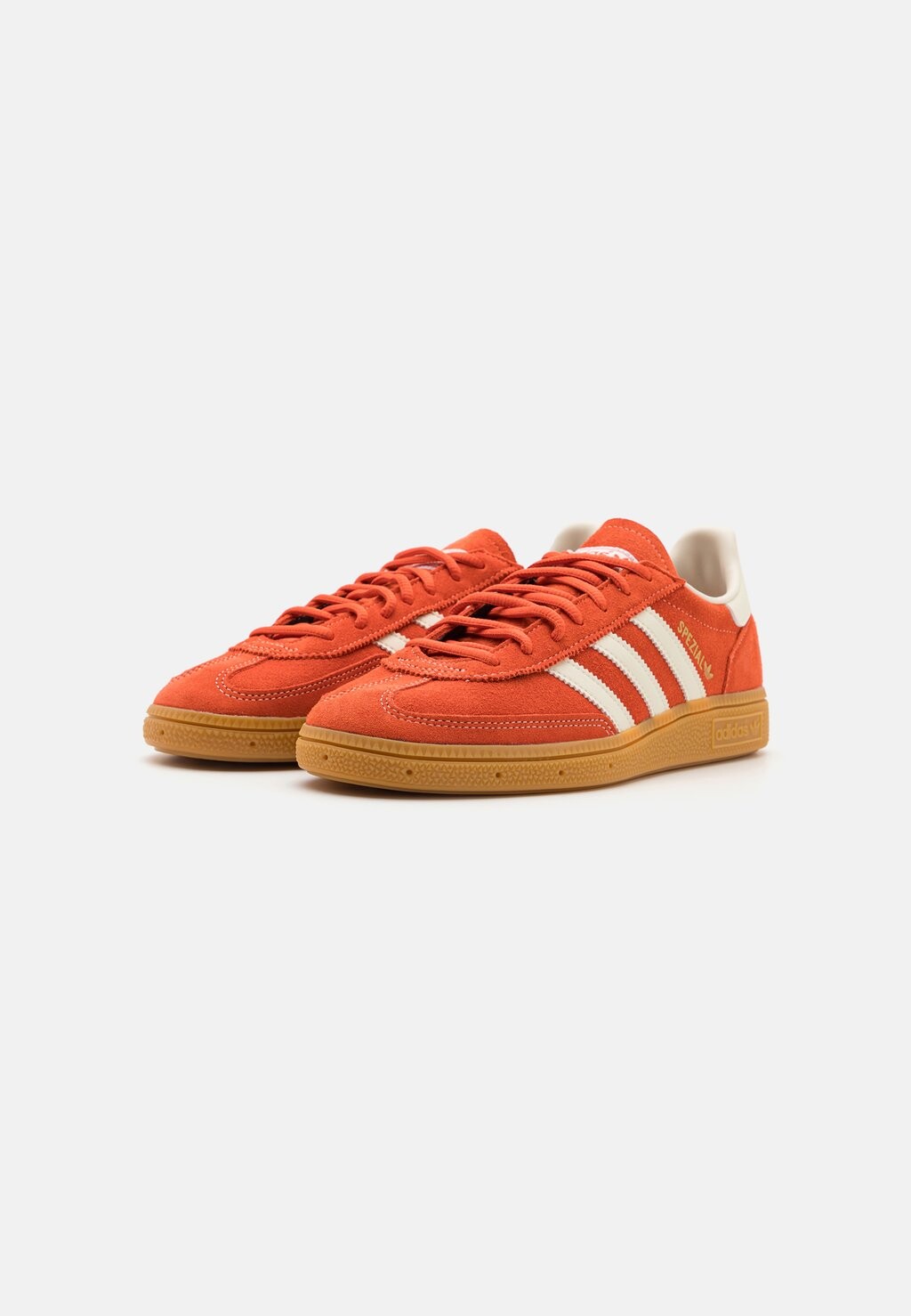 Кроссовки низкие HANDBALL SPEZIAL UNISEX adidas Originals, цвет preloved red/cream white/crystal white — фото 2