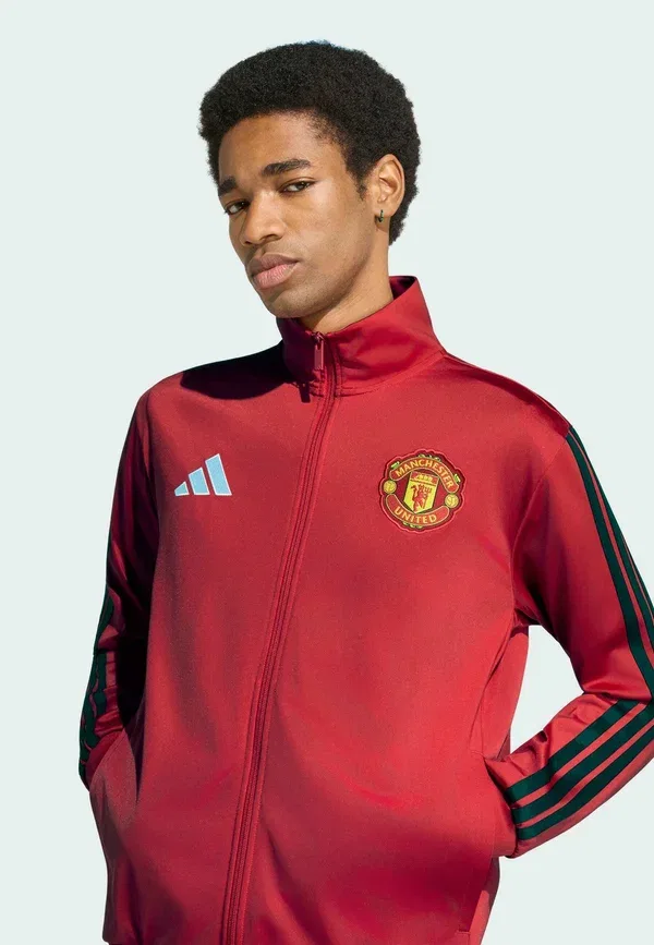 Толстовка Adidas Performance Manchester United DNA Track Top Club Wear, красный — фото 3