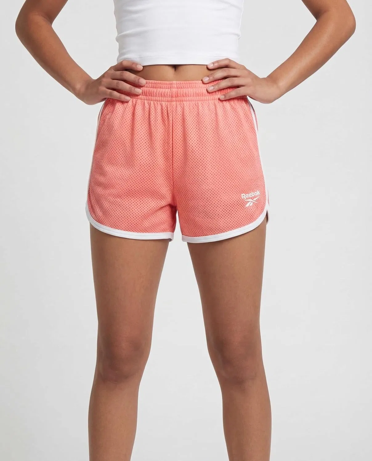 Детские шорты для активного отдыха Reebok, набор 3 шт., Solid Black, Solid Quiet Shade, Solid Peach Bud — фото 2