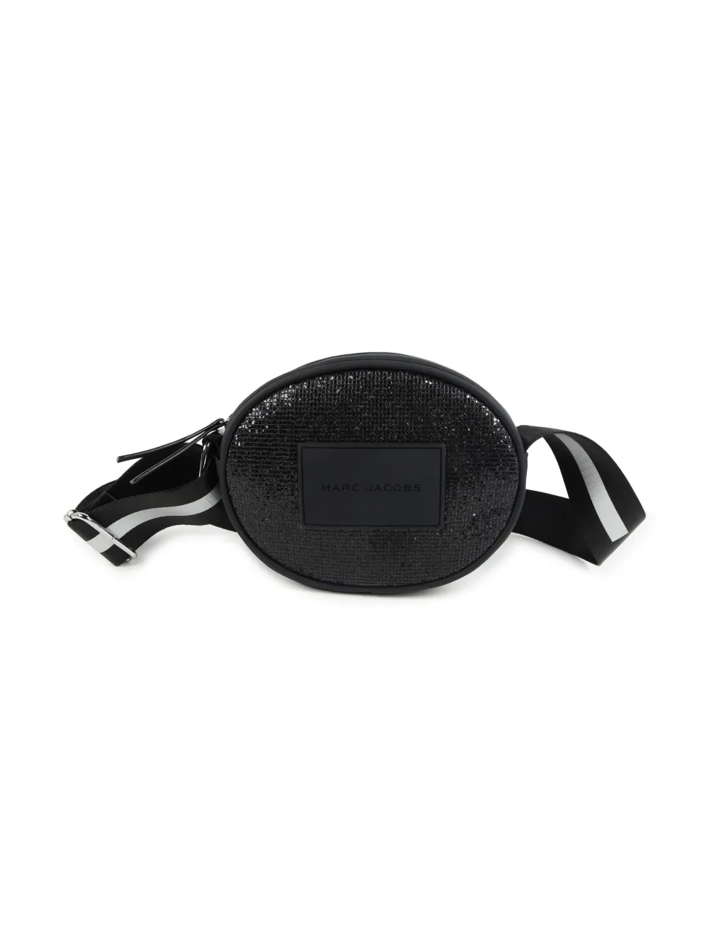 

Сумка через плечо с блестками Marc Jacobs Kids, черный