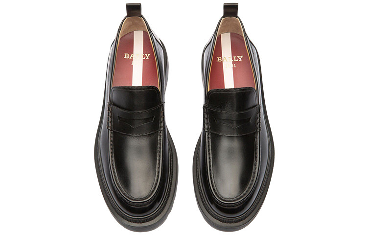 Мужские туфли BALLY Men's Casual Shoes Men Low-Top Black — фото 2