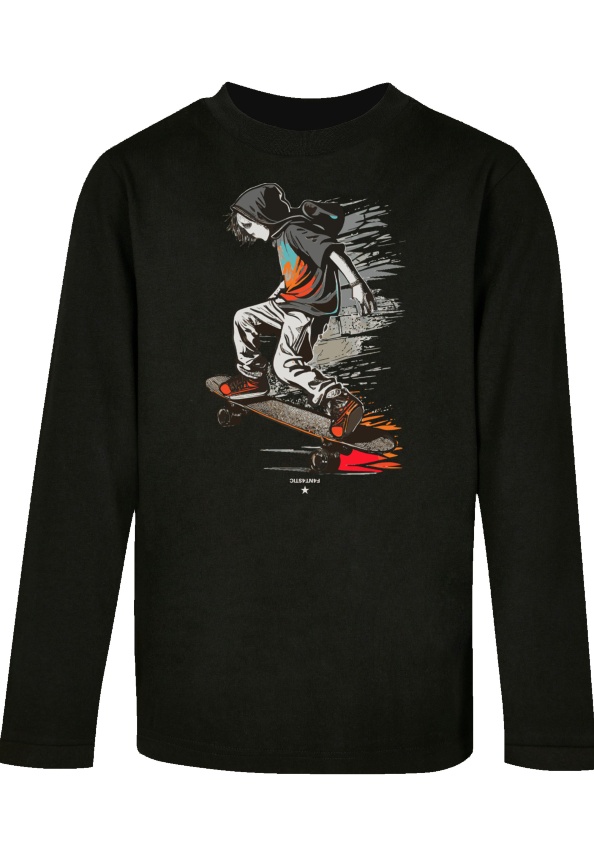 

Футболка F4NT4STIC Longsleeve Skateboarder, черный