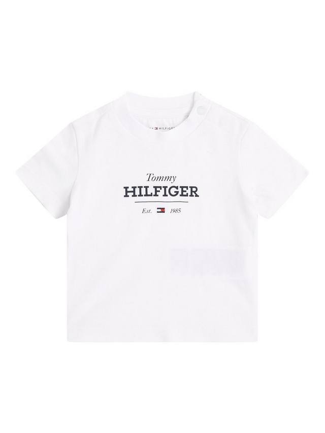 

Футболка с логотипом baby 1985 Tommy Hilfiger, белый