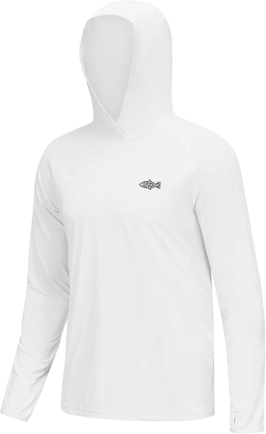 

Рыбацкий худи Riverruns для мужчин UPF 50+ с длинным рукавом и защитой от натирания