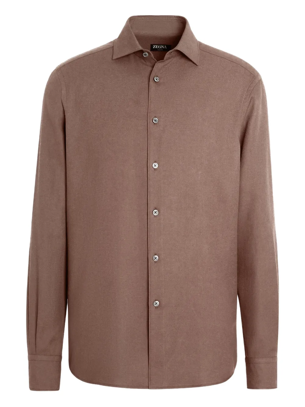 

Рубашка Cashco Zegna, коричневый