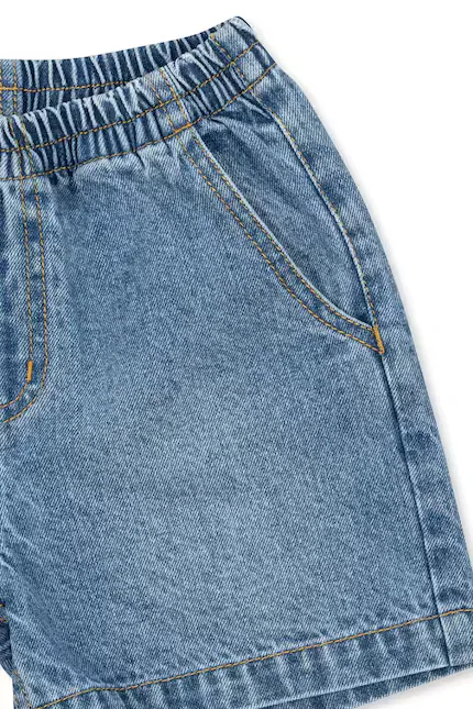 Шорты джинсовые Magot Denim Shorts GOTS Konges Sløjd, синий — фото 4