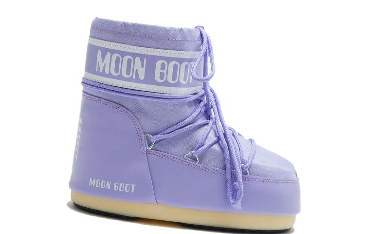 Ботинки Moon Boot Icon Low Nylon, фиолетовый — фото 2