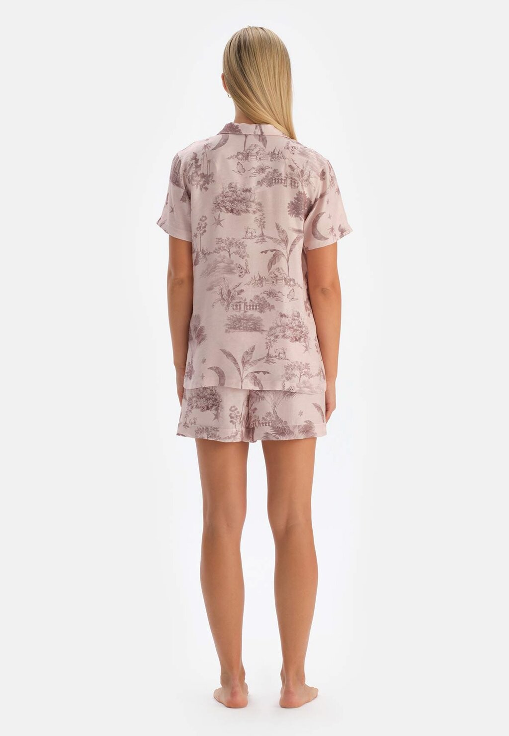 

Верх пижамы SHORT SLEEVE DAGI, светло-розовый