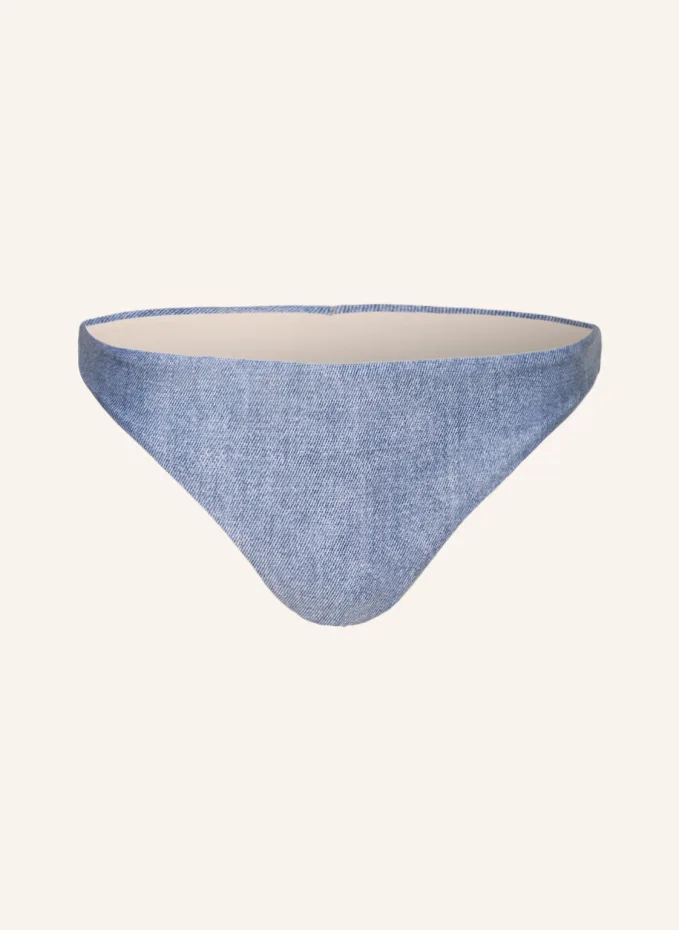 

Бразильские плавки бикини basic ruched teeny Pilyq, синий
