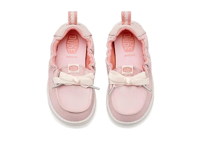 Кроссовки Wendy Port Hey Dude Kids, Pink — фото 3