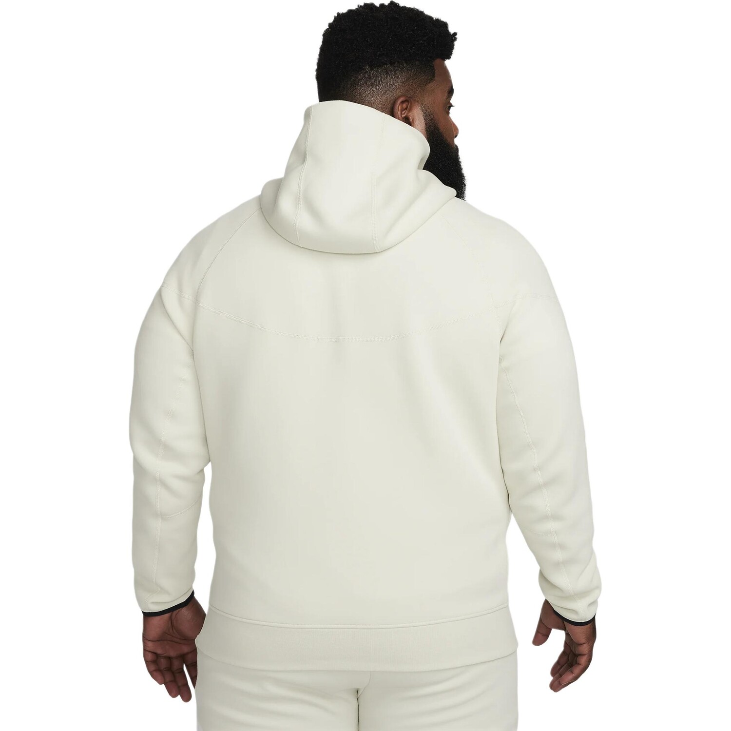 Толстовка с капюшоном Sportswear Tech Fleece Windrunner Full-Zip Nike, кремовый — фото 4