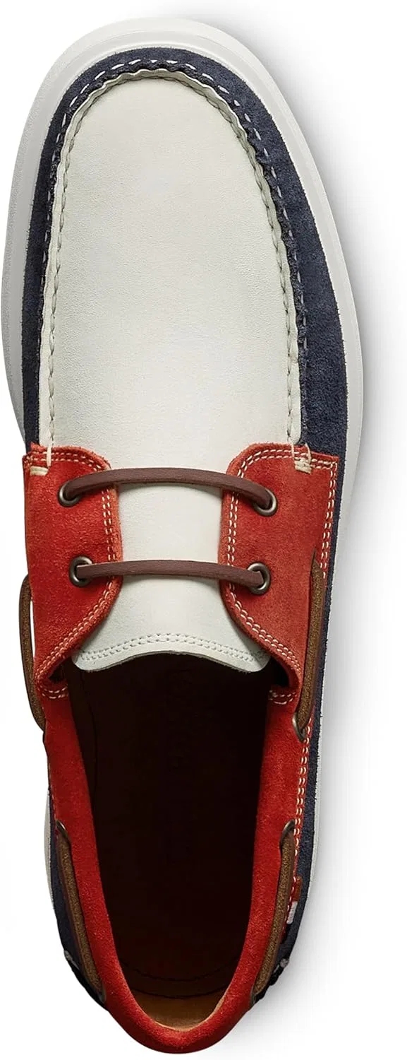 Мокасины Panama, Allen Edmonds, красный/белый/синий кожа — фото 4