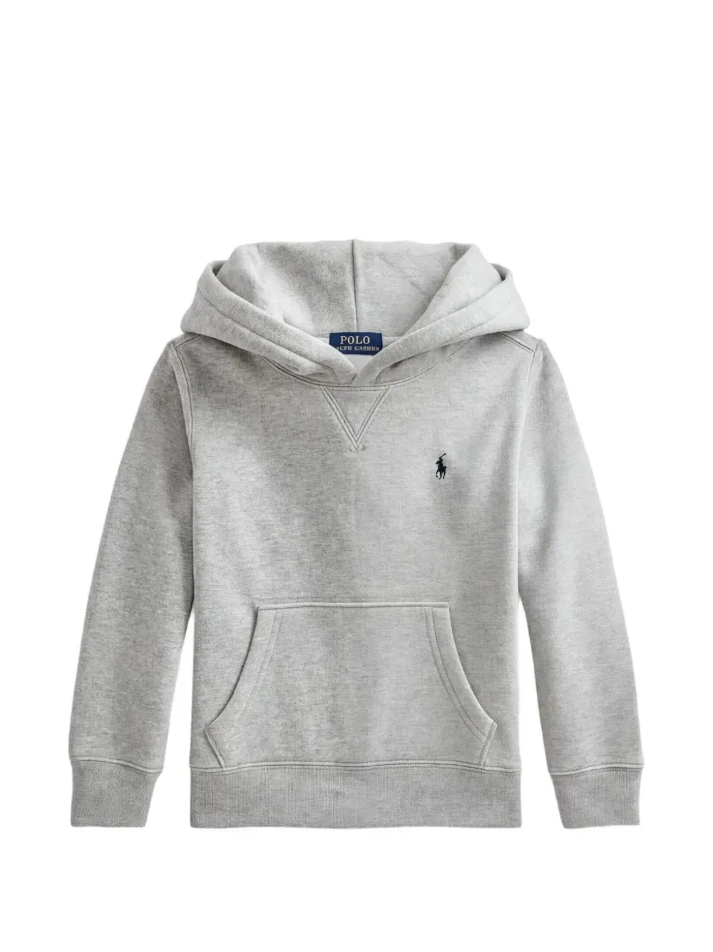 Толстовка из джерси с вышитым логотипом POLO RALPH LAUREN KIDS, серый