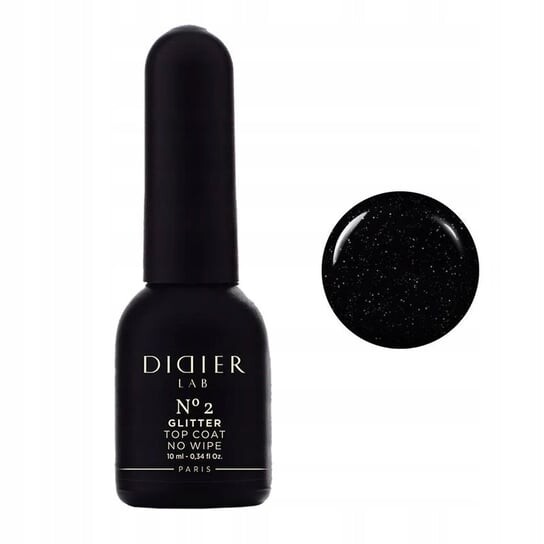 

Гибридный лак Top Coat Glitter No2 Didier