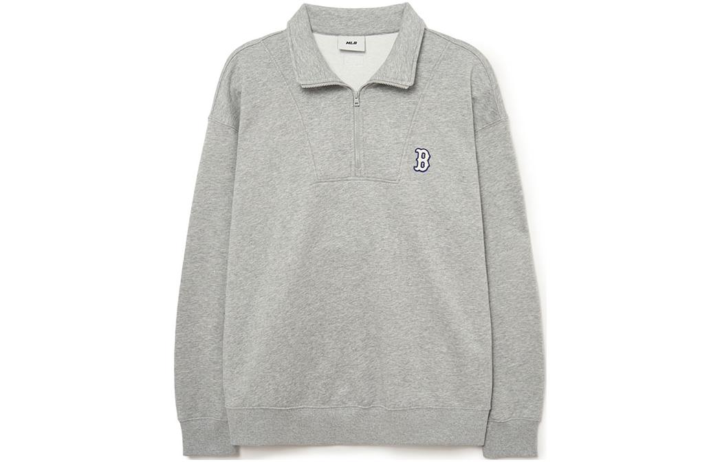 

Толстовка FW23 Unisex Heather Gray MLB, красный/серый