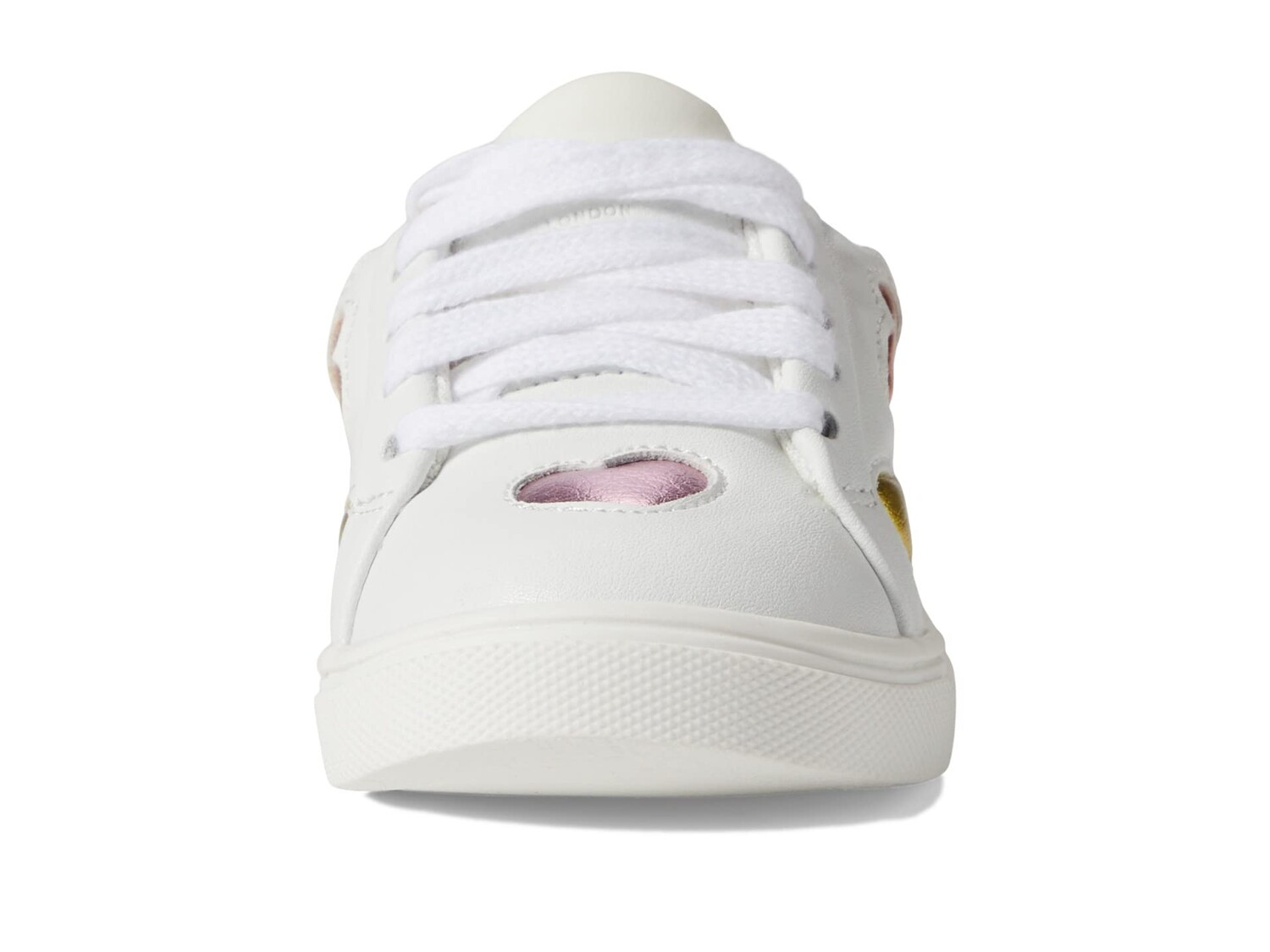 Кроссовки Kurt Geiger London Kids Mini Lane Love (Toddler), белый — фото 4