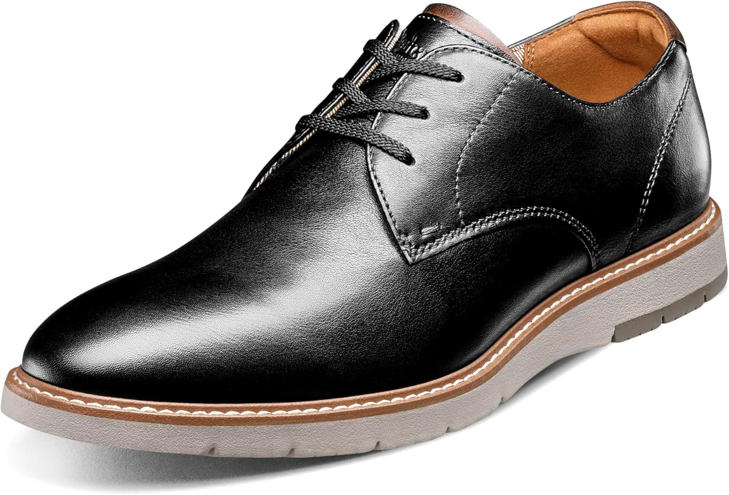 

Мужские оксфорды Florsheim Viso с гладким носком, черный