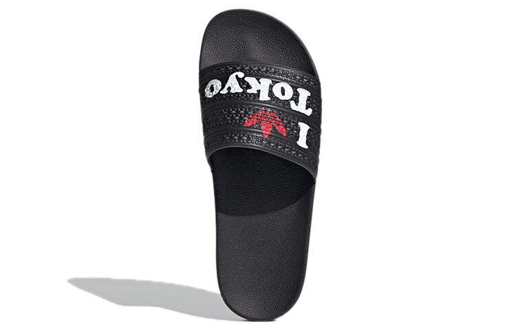 Шлепанцы и сланцы Adidas Originals Originals Adilette Slides Slippers Black Women's — фото 4