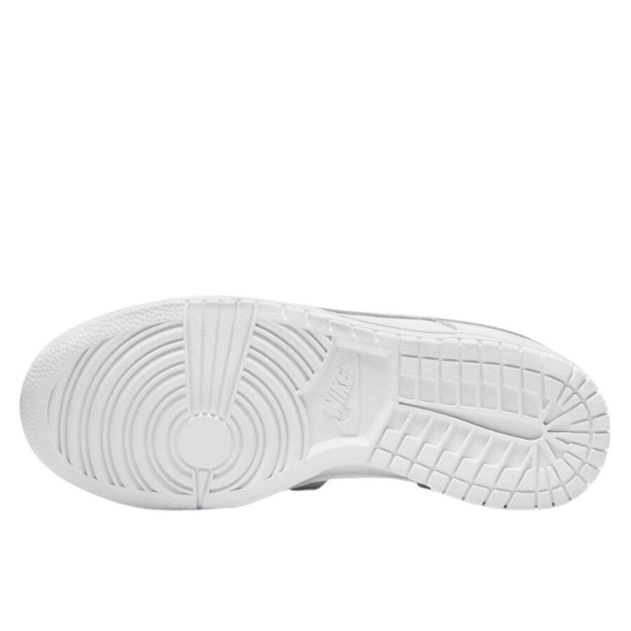 NIKE Кроссовки Dunk Low Triple White (2021) — фото 3