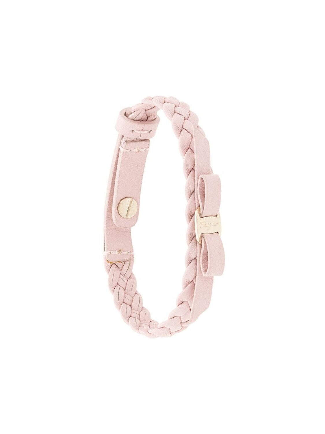 

Плетеный браслет Vara Ferragamo, розовый