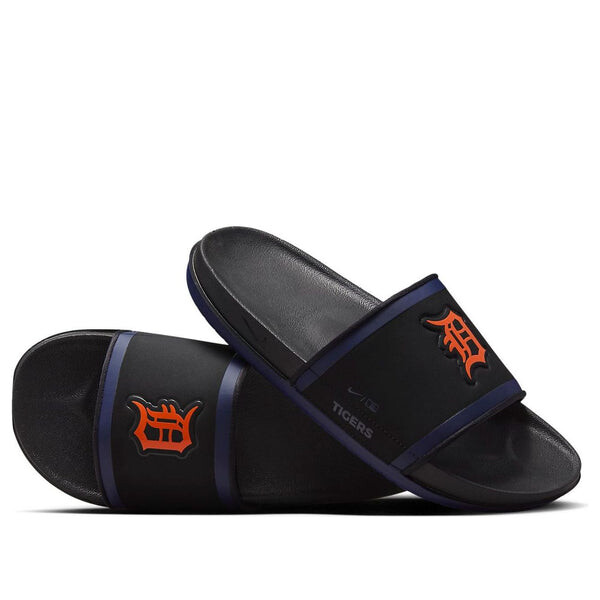 

Тапочки mlb x offcourt slide 'detroit tigers' Nike, черный
