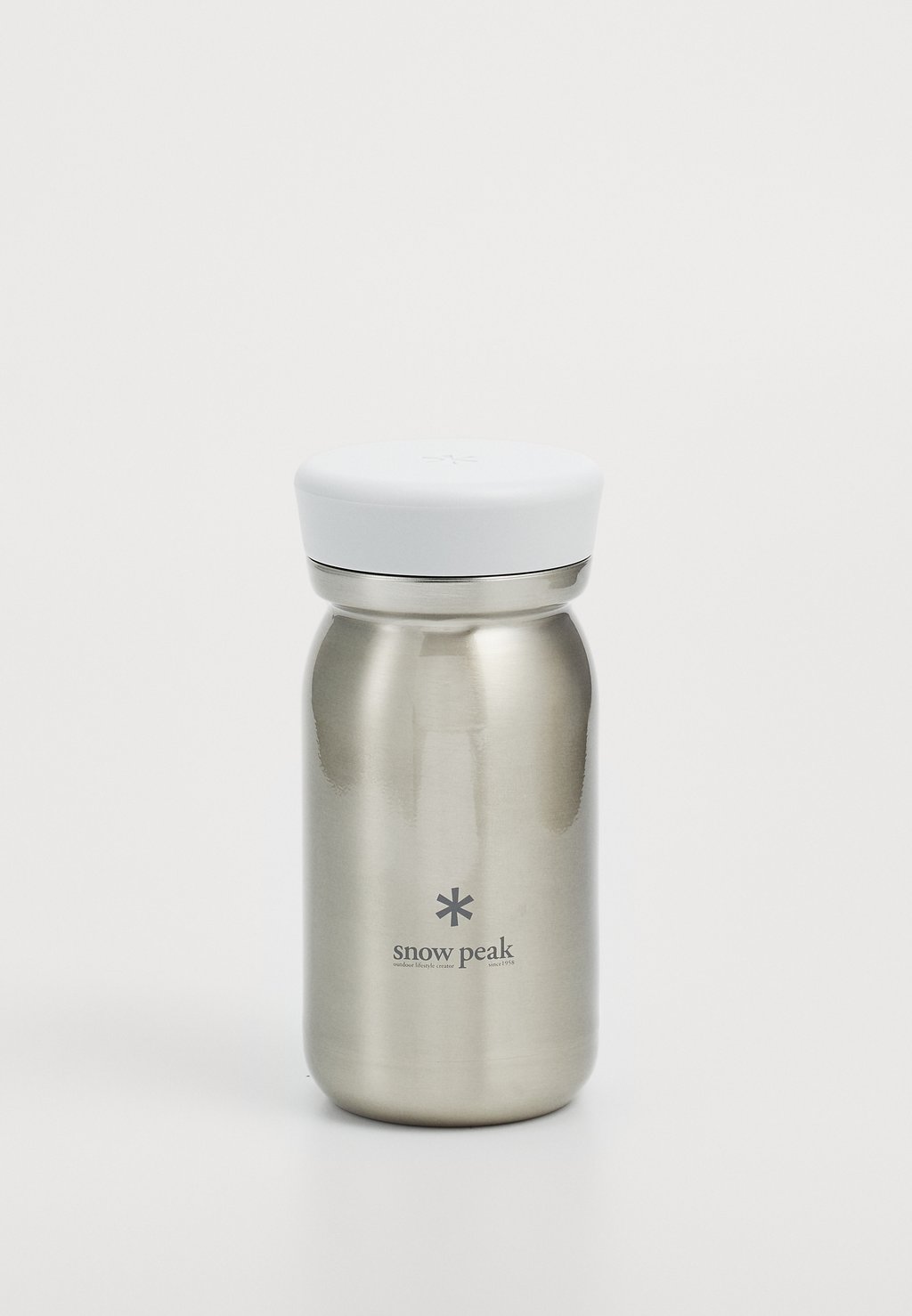 

Бутылка VACUUM BOTTLE MILK 350 Snowpeak, серебряный