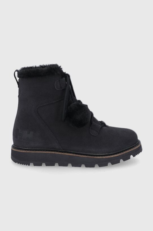 Женские ботинки Helly Hansen зимние из замши, черный