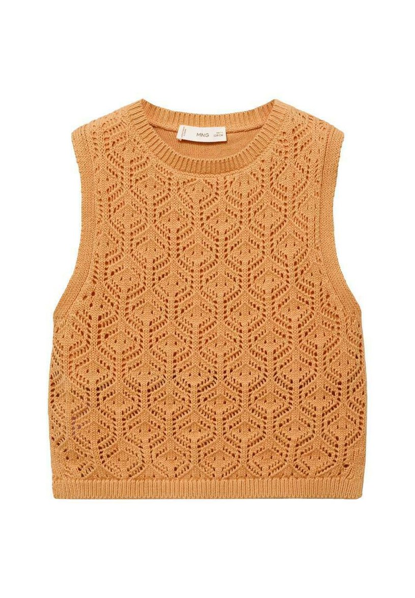 

Свитер Mango Kids, оранжевый