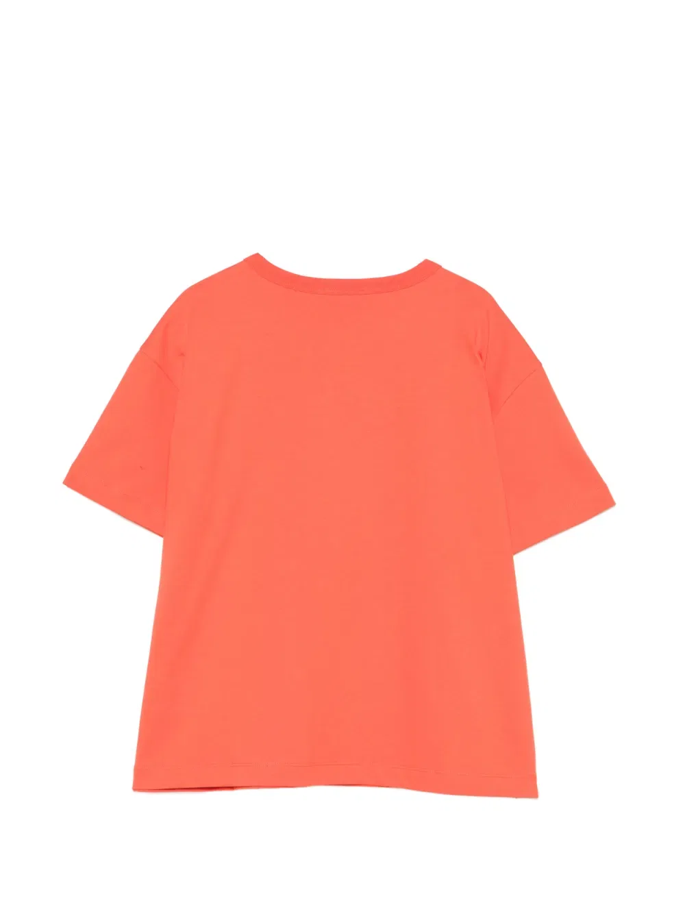 Футболка с логотипом, украшенным стразами Pucci Junior, красный — фото 2