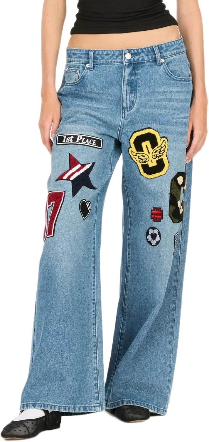 

Forever 21 Женские джинсы Wide-Leg