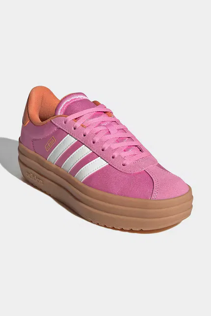 Кроссовки детские VL COURT BOLD Adidas, розовый — фото 2