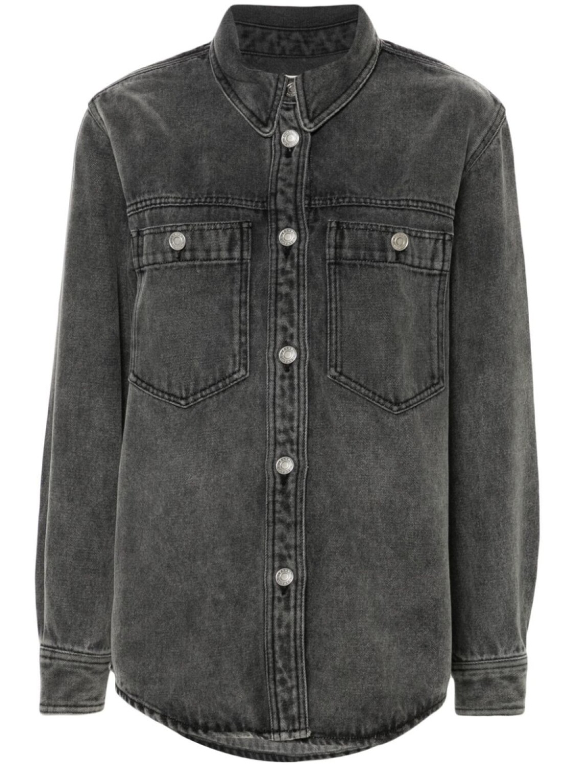 Джинсовая куртка Talbot ISABEL MARANT, серый