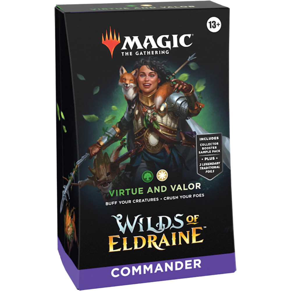 

Карточная игра Wizards of the Coast Magic the Gathering: Wilds of Eldraine Commander Deck - Virtue & Valor