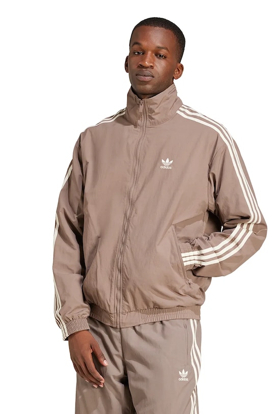

Куртка Adidas Originals Adicolor Woven Firebird, коричневый, Бежевый, Куртка Adidas Originals Adicolor Woven Firebird, коричневый