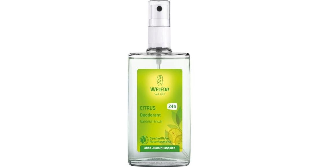 

Weleda, Citrus Deodorant, цитрусовый дезодорант, 100 мл