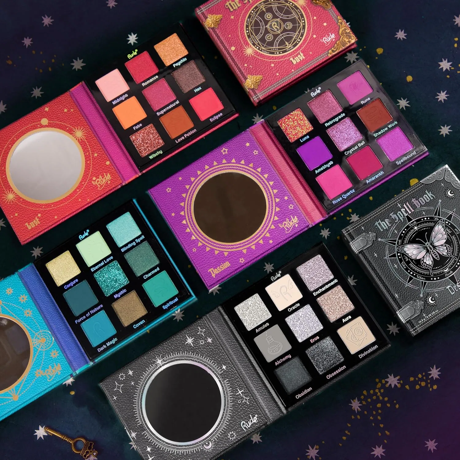 Тени для век The Spell Book Palette Rude 0.25oz Desire — фото 4