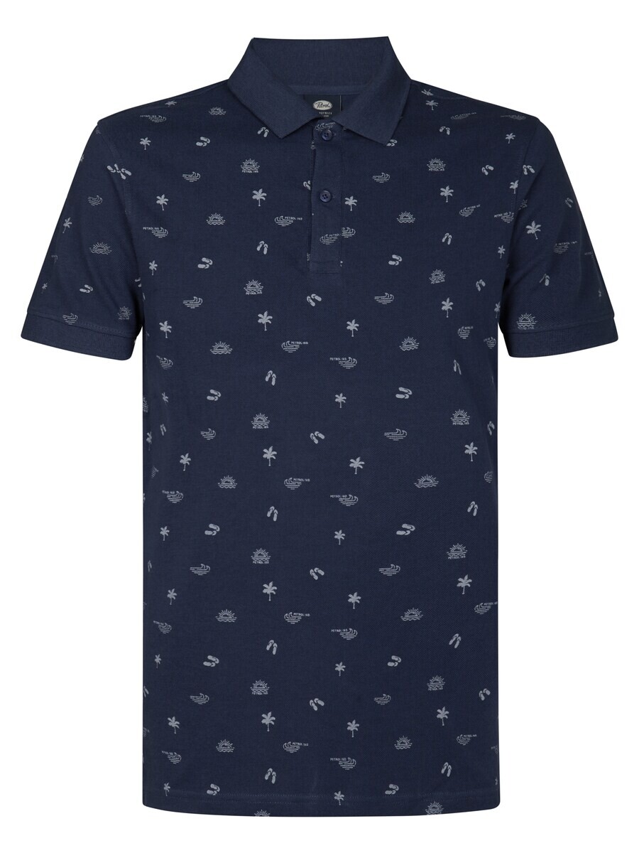 

Рубашка поло Petrol Industries Shirt Outer Banks, синий