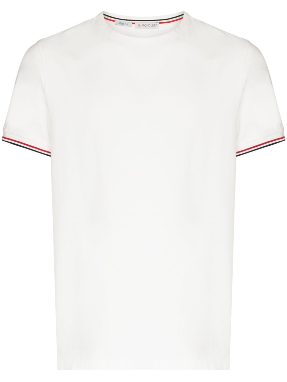 

Moncler футболка с короткими рукавами и нашивкой-логотипом, белый