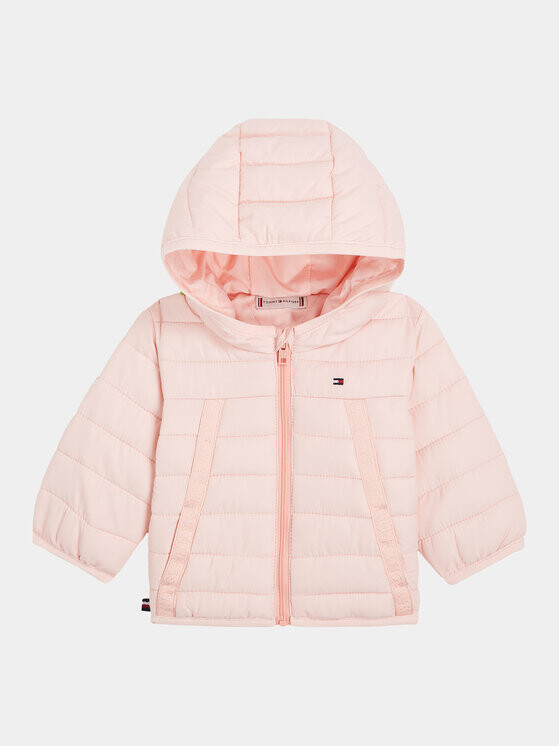 

Пуховик стандартного кроя Tommy Hilfiger, розовый