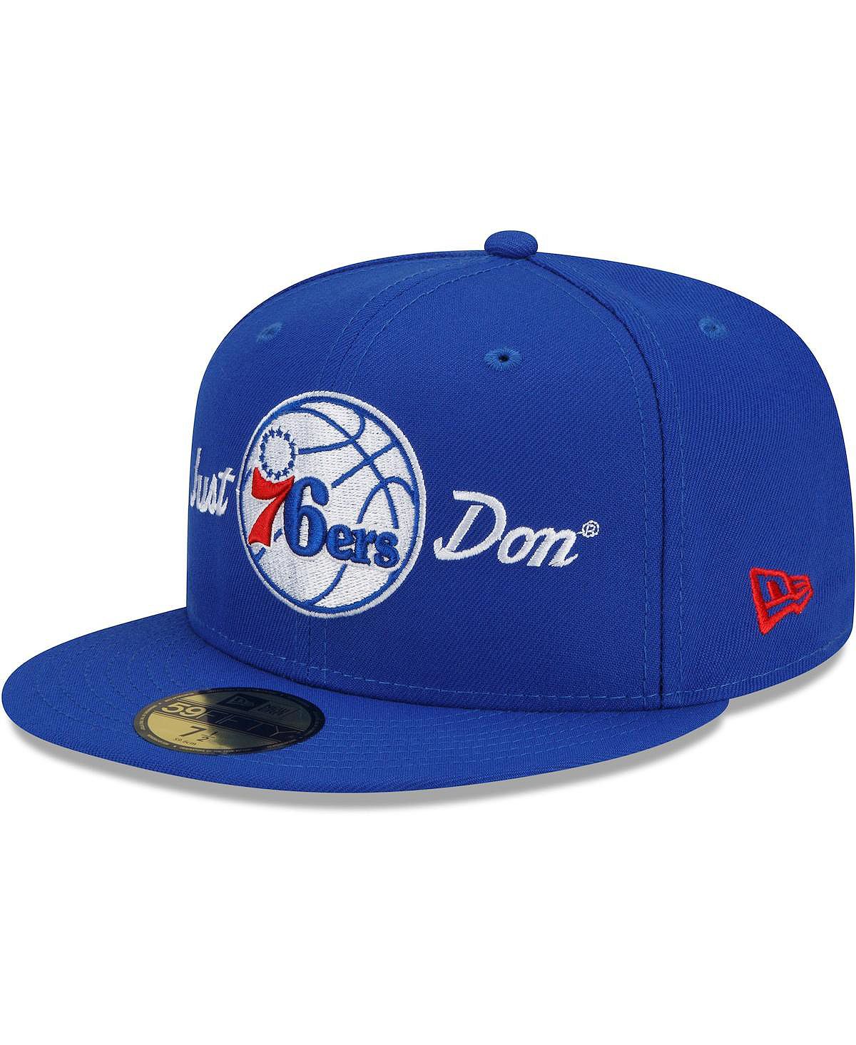 

Мужская приталенная шляпа x Just Don Royal Philadelphia 76ers 59FIFTY New Era