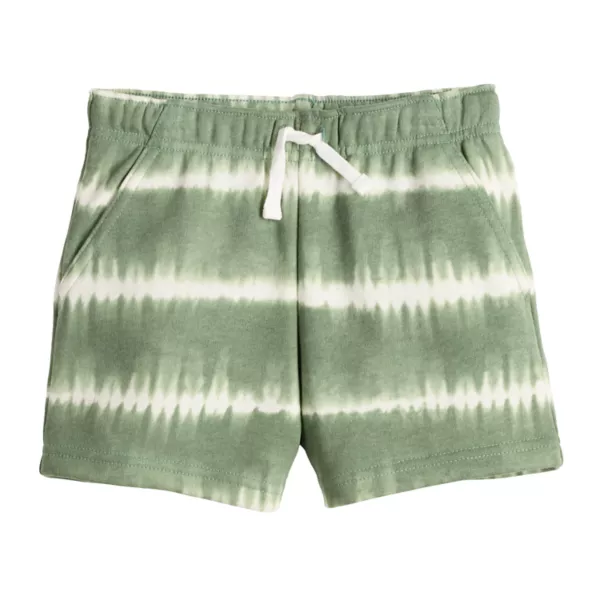 

Шорты из французского трикотажа для малышей и мальчиков Jumping Beans, цвет ivory olive short